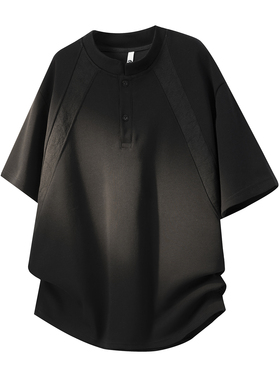 夏季休闲亨利领短袖T恤 DT2601/P20