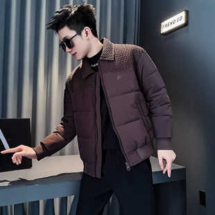 LL男装羽绒服男冬季今年流行棉衣2025新款爆款棉服高级感痞帅外套