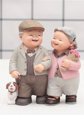 摆设人物摆件礼物酒柜结婚