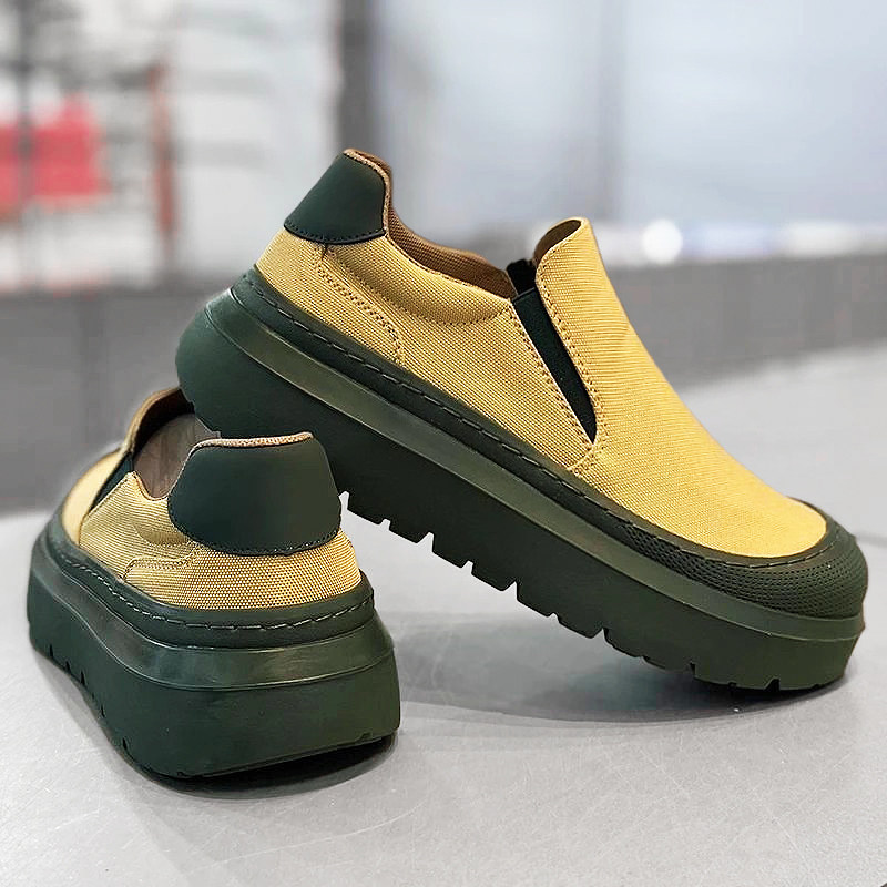 帆布鞋男鞋2026新款春季一脚防滑耐磨厚底板鞋老北京运动休闲布鞋,流行男鞋,帆布鞋,淘宝优惠券,粉丝福利购,淘宝优惠卷