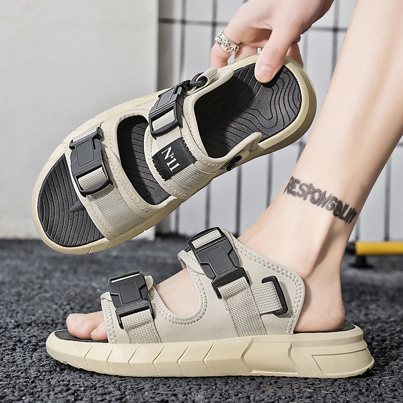 中国国潮品牌拖鞋男外穿运动户外