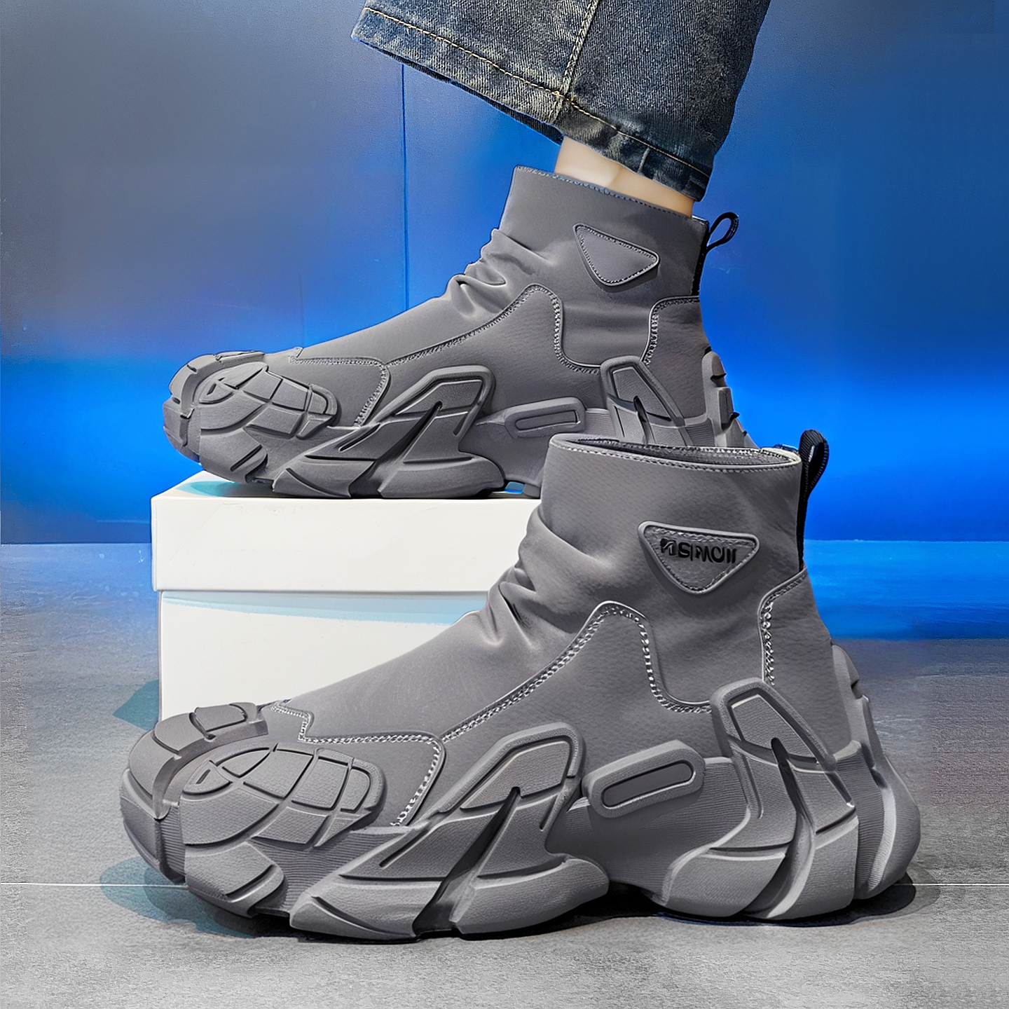 官方旗舰店正品男鞋品牌新款