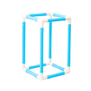 小学几何体棱长与表面积演示器正方体长方体数学几何模型展开平面图教具五年级教学可拆卸立方体框架模型学具