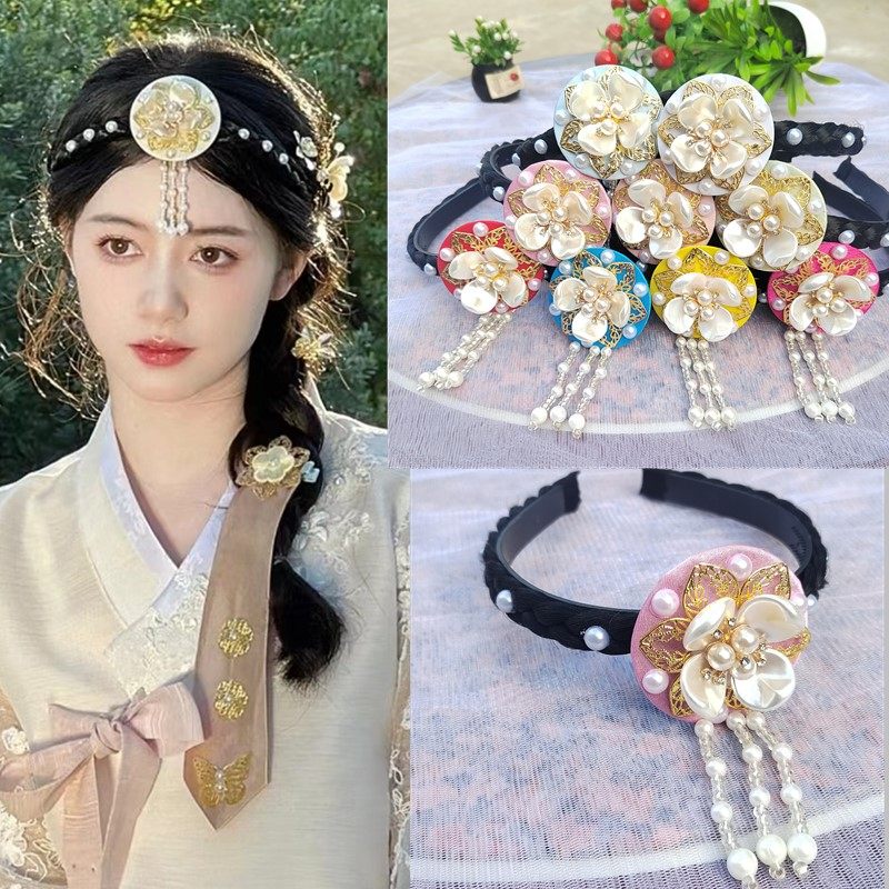 网红新款朝鲜族头饰延吉公主发箍发饰宫廷舞古典配饰摄影表演头花,饰品/流行首饰/时尚饰品新,发饰,淘宝优惠券,粉丝福利购,淘宝优惠卷