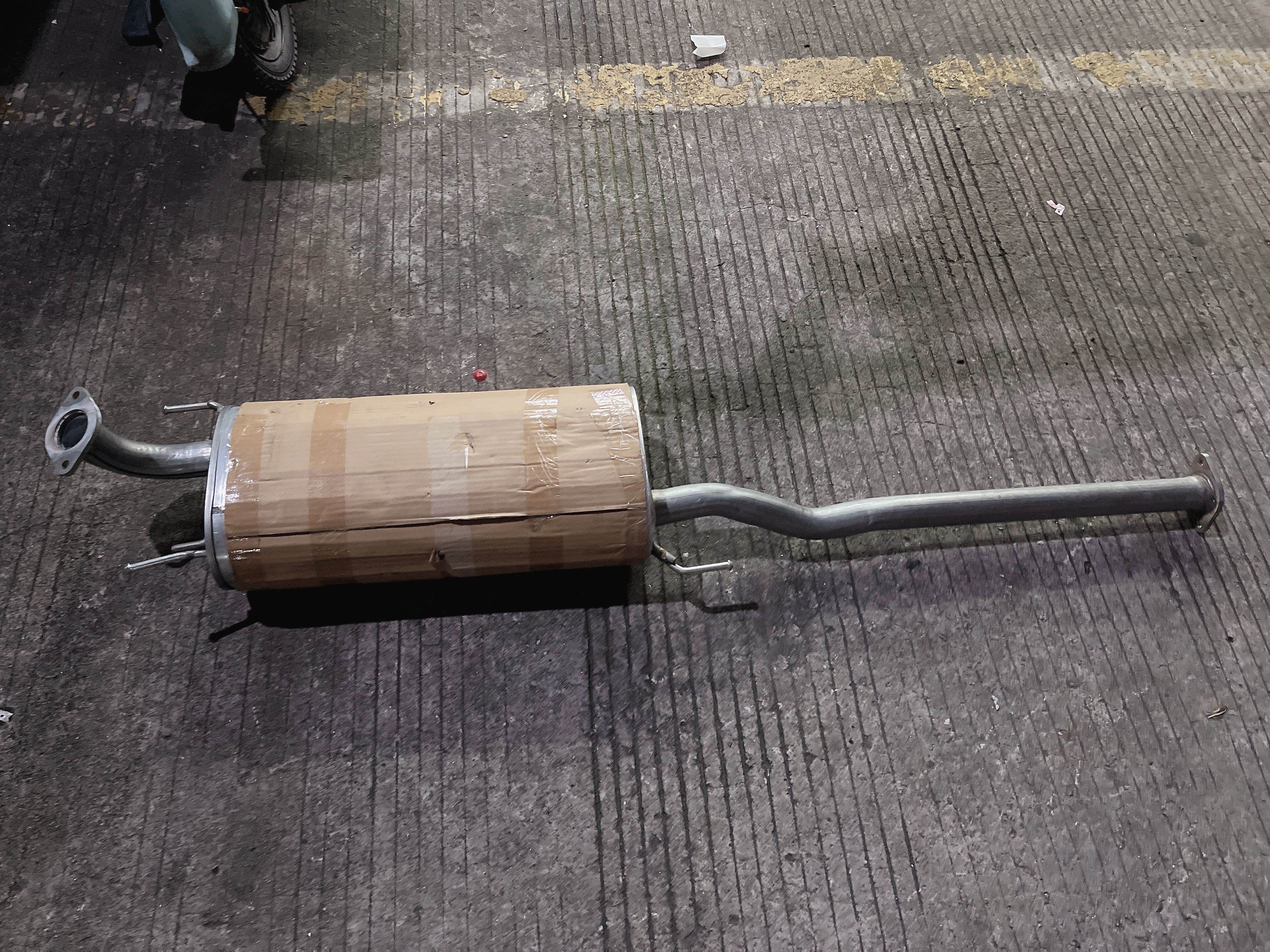 适用江铃域虎排气管中节 消声器中段 消音筒中端 JMC汽车配件