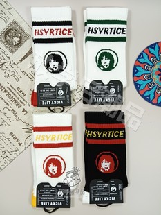 VICKY LIFE未希潮酷艺术中性袜情侣袜