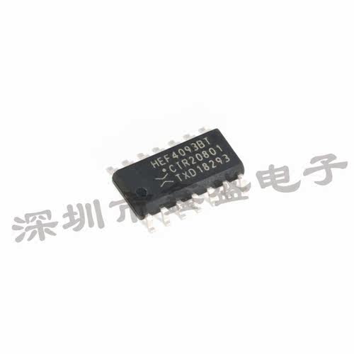 HEF4093BT 安世 丝印HEF4093BT 逻辑门芯片 SOP-14 咨询问价 全新