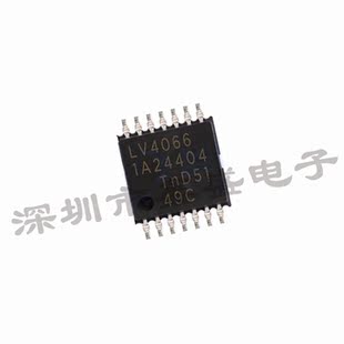 74LV4066PW 安世 丝印LV4066 模拟开关芯片 TSSOP-14 咨询问价