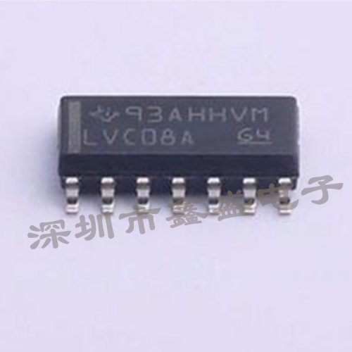 SN74LVC08ADR TI 丝印LVC08A 四路反相器逻辑IC SOP-14 咨询问价
