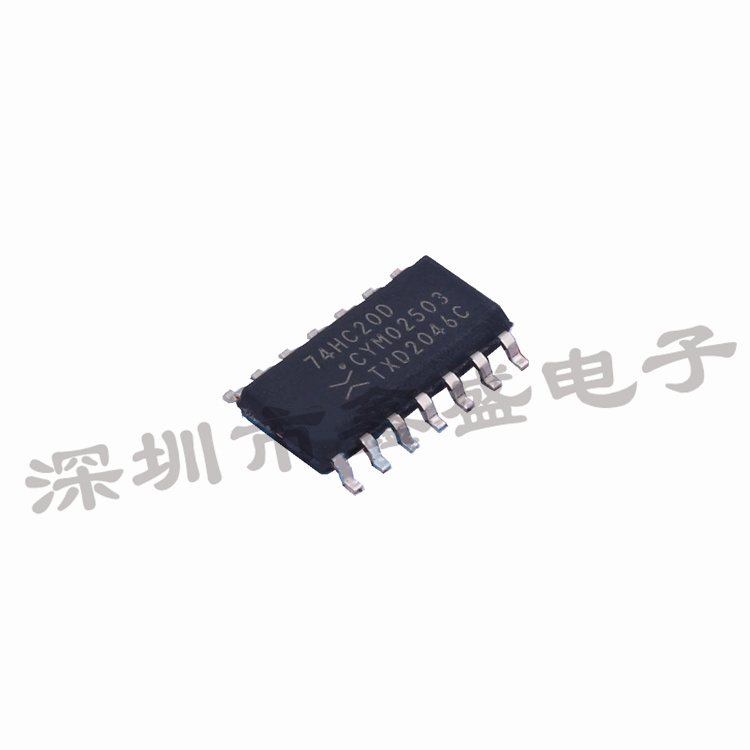 74HC20D 安世 丝印74HC20D 逻辑门芯片 SOP-14 咨询问价 全新原装