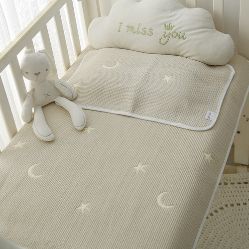 A类纯棉床单幼儿园透气夏空调房