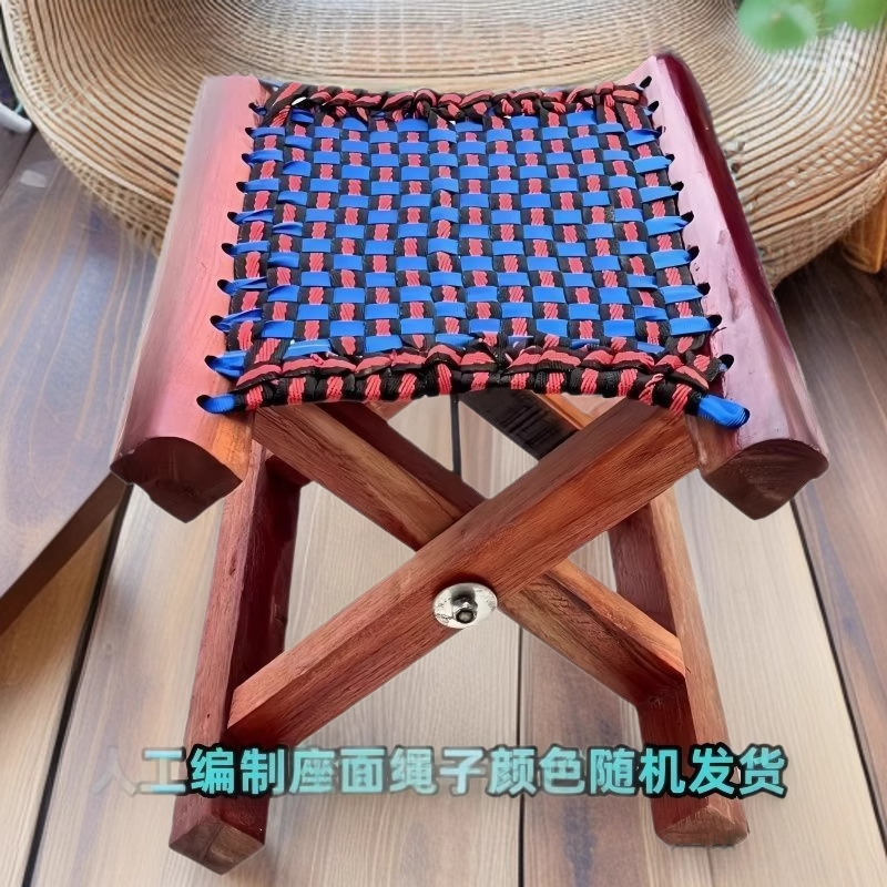 槐木马扎实木折叠可携式家用小凳子山东小马扎户外椅钓鱼椅子马凳