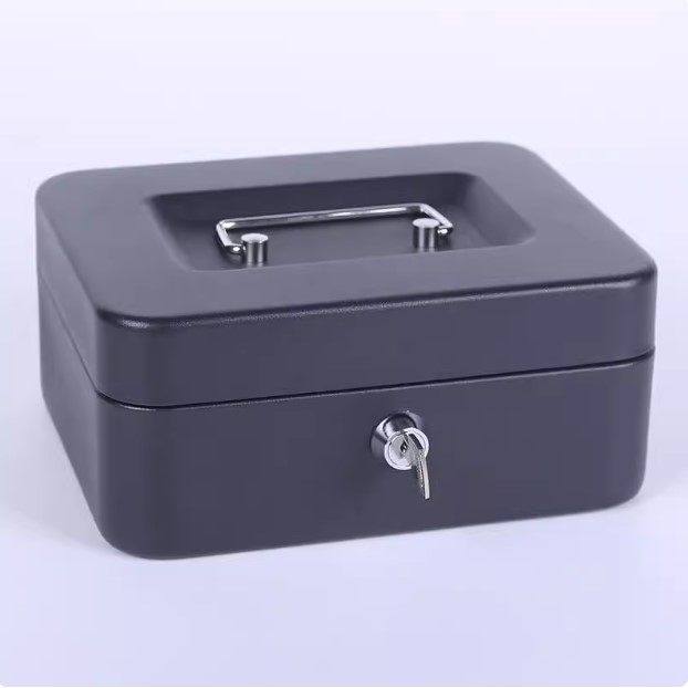 新防火储物盒带锁小收纳铁盒家用证件保险箱小型迷你钱箱手提保管,办公设备/耗材/相关服务,保管箱,淘宝优惠券,粉丝福利购,淘宝优惠卷