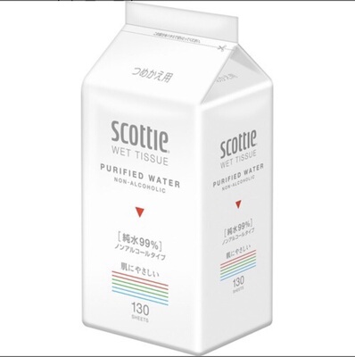 日本替换装整箱湿纸巾