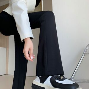 新款高尔夫服装女士球裤女装运动裤秋冬季微喇女裤休闲裤黑色裤子