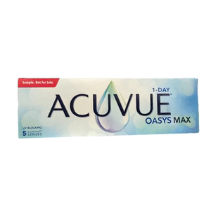 5片装 欧舒适日抛ACUVUE OASYS硅水凝胶隐形欧舒适max海外版