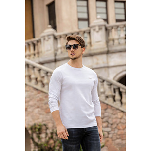 圆领长袖 男装 克拉格曼 T恤253100 言选好物