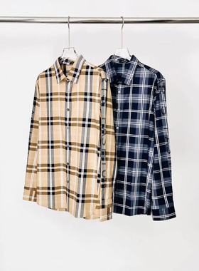 【小李不讲李呀】【克拉格曼】男装长袖衬衫D21C302292衣长67-74