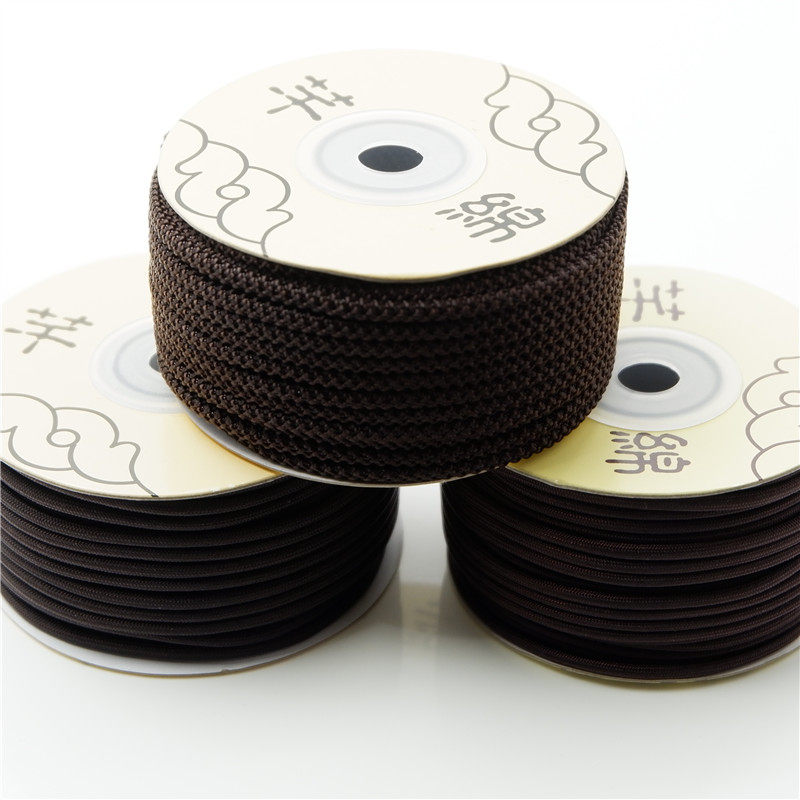 台湾菠萝线项链绳吊坠绳挂坠挂饰绳手把件绳DIY线材圆绳麻花线