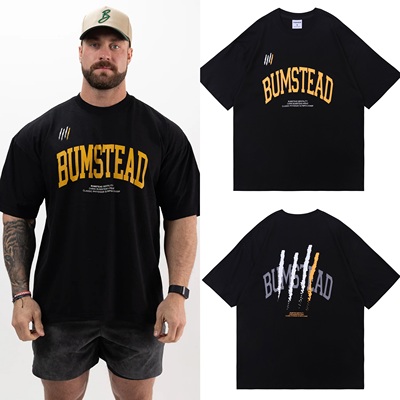 BUMSTEAD五分袖男女透气短袖宽松