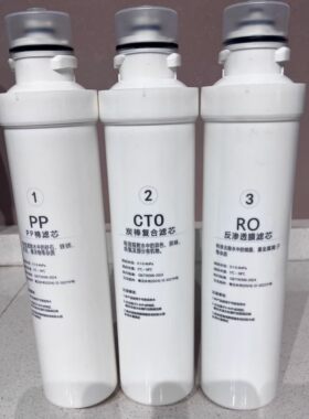 净水器家用直饮滤芯配件X9 X21 PP CTO RO 滤芯