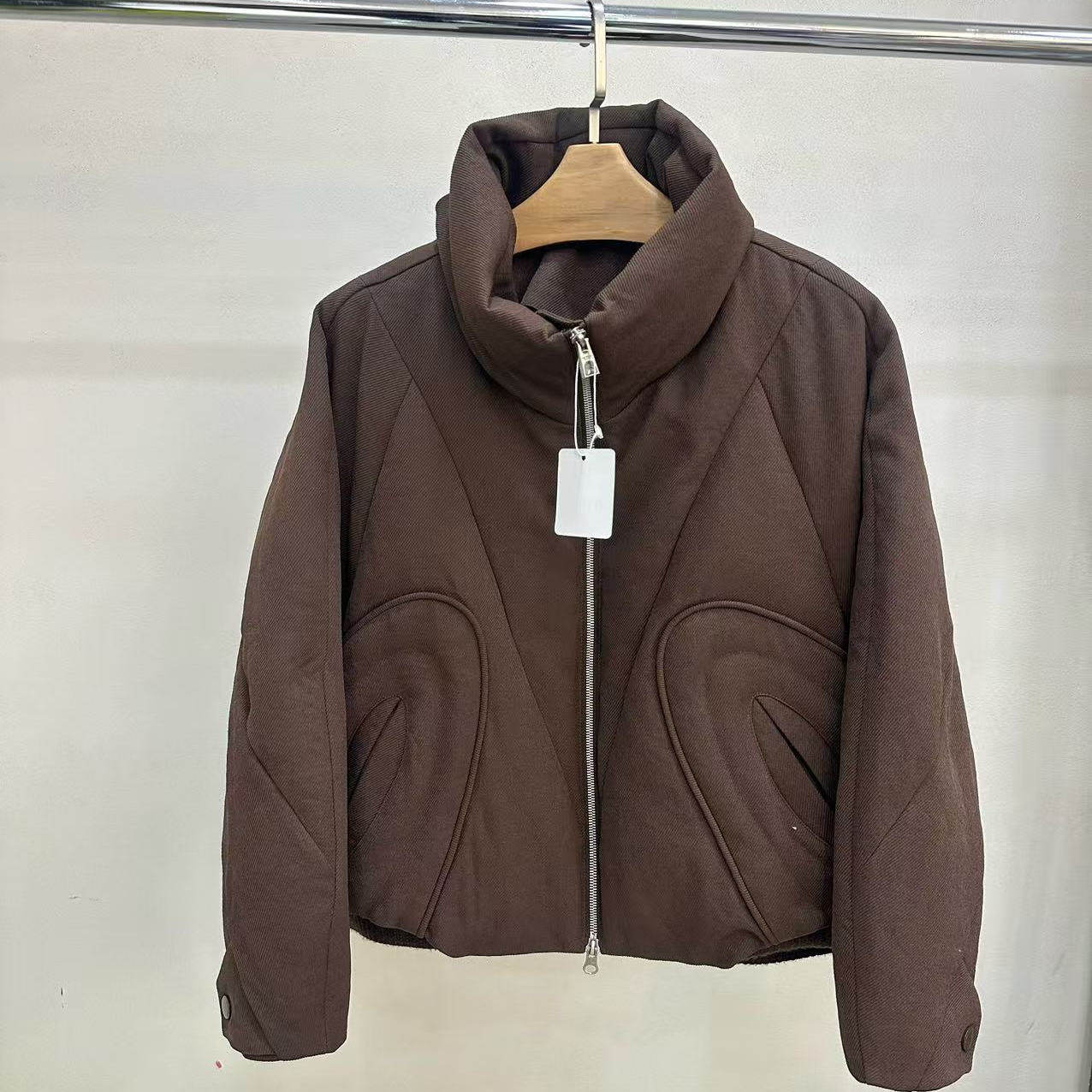 高端欧货90白鹅绒羽绒服