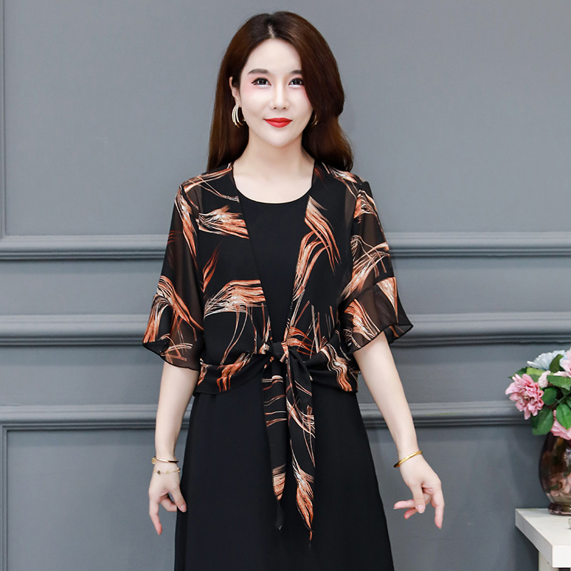 空调衫薄外套小坎肩大码百搭开衫短款外搭小披肩夏季雪纺防晒衣女