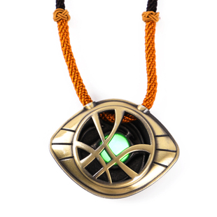 漫威复仇者联盟4周边奇异博士阿戈摩托之眼项链吊坠男女挂饰金属