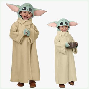 万圣节星球大战尤达宝宝yoda baby绝地大师儿童节cosplay服装舞台