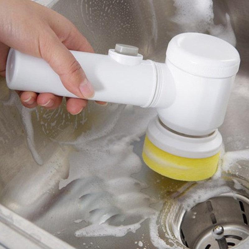 电动洗碗家务浴缸浴室洗碗槽洗手盆锅碗电动清洁刷刷子强力白色。在类目 生活电器, 电动清洁刷中 - 来自Buy2taobao.com提供专业的淘宝代购服务