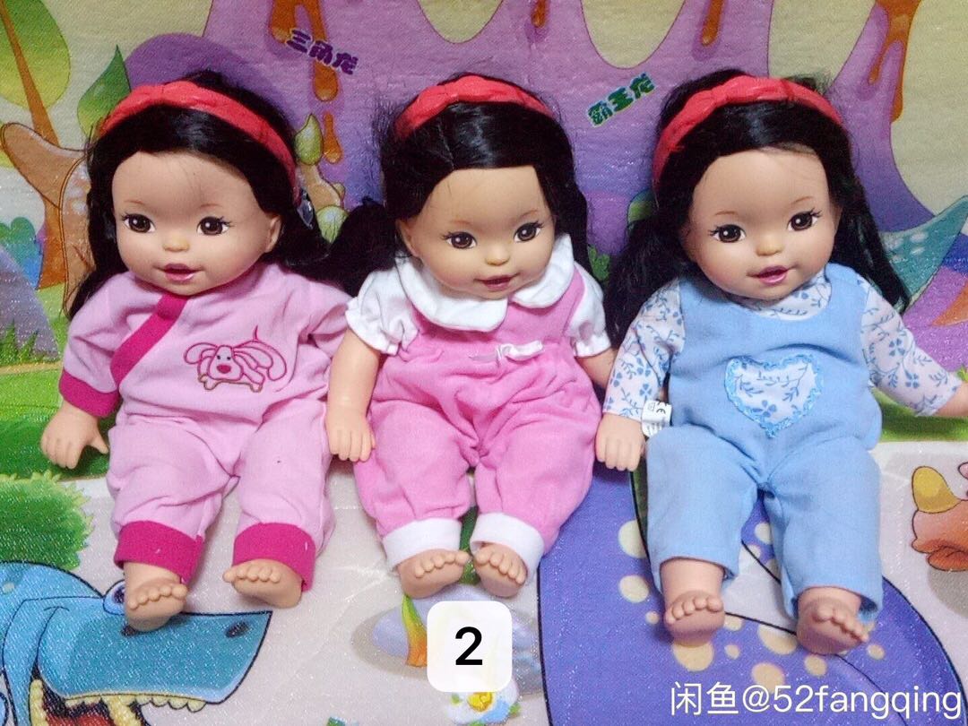 过家家眼睛幼儿园玩具布娃娃