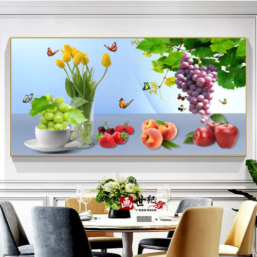 画世纪餐厅现代晶瓷画葫芦挂画