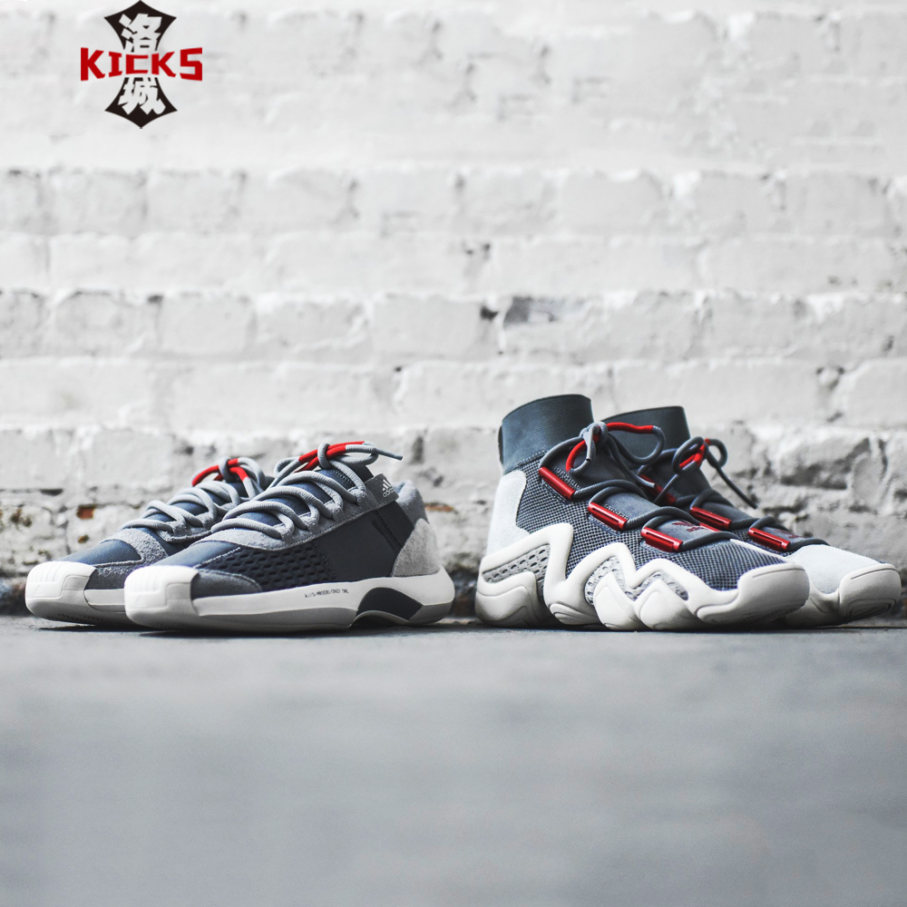洛城kicks ADIDAS CONSORTIUM CRAZY 1 8 ADV 灰白CQ1869 CQ1868