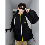 916-959-特P50无差价秋装冲锋衣美式大码连帽夹克港风，男装夹克，星座916