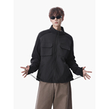 916-993-特P85深度库存春装拼接摇粒绒户外立领外套夹克无影墙，男装夹克，星座916