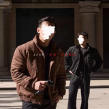 916-8001-特P120无差价深度库存赤兔棉服美式麂皮绒棉衣网图，男装棉衣，星座916