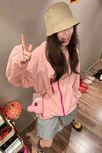 916-988-特P50无差价 现货 夏装新款美式轻薄夹克连帽防晒衣 网图图片