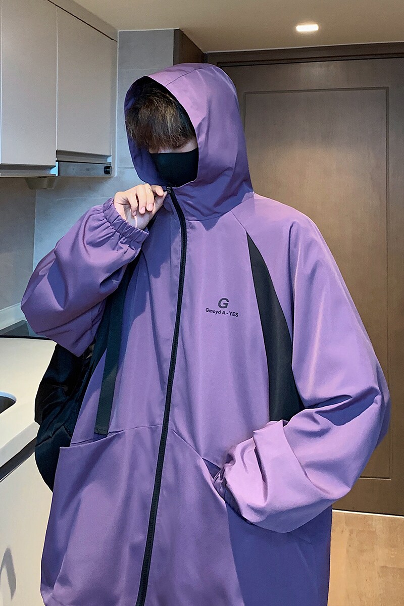 916-959-特P50无差价春装冲锋衣美式大码连帽夹克港风M-5XL,男装夹克,星座916