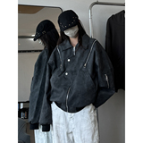 916-961-特P70无差价春装新款美式大码PU皮衣夹克外套中性M-5XL，男装夹克，星座916