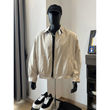 916-969-特P90无差价春装新款双面穿哈灵顿两面穿夹克假模，男装夹克，星座916