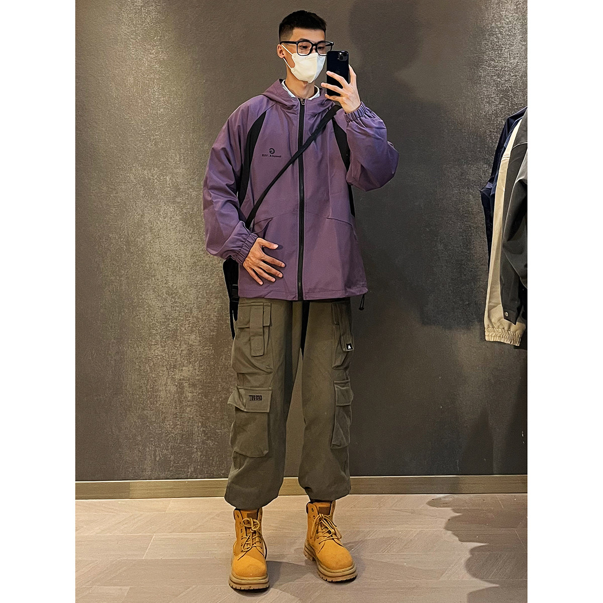 916-959-特P50无差价秋冲锋衣美式大码连帽夹克M-5XL,男装夹克,星座916