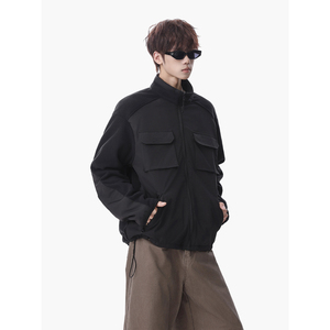 916-993-特P85 GTAL一比一 冬拼接摇粒绒立领保暖工装外套 无影墙,男装棉衣,星座916