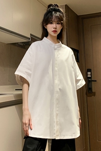 916-C66-特P35无差价 棉 可二开 夏装中式短袖衬衫 中性M-5XL图片