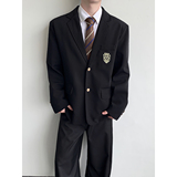 916-987-特P80无差价春装新款学院风小西装休闲西服高街，男装西服套装，星座916