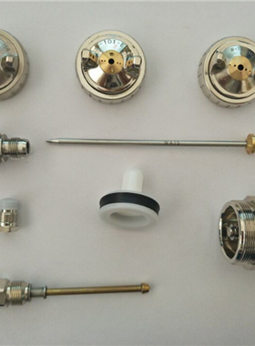 WA-101 200 WRA手自动喷枪针嘴帽迫紧活塞雾化流量精密调节配盐田