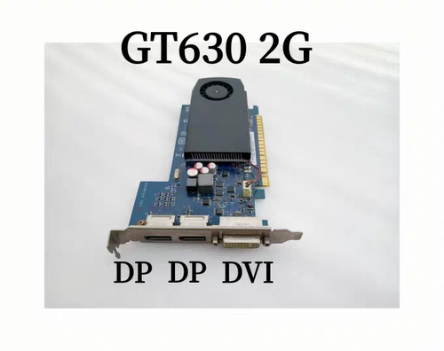 惠普HP GT630 2G显卡全高支持4K高清刀卡双DP办公游戏独立显卡