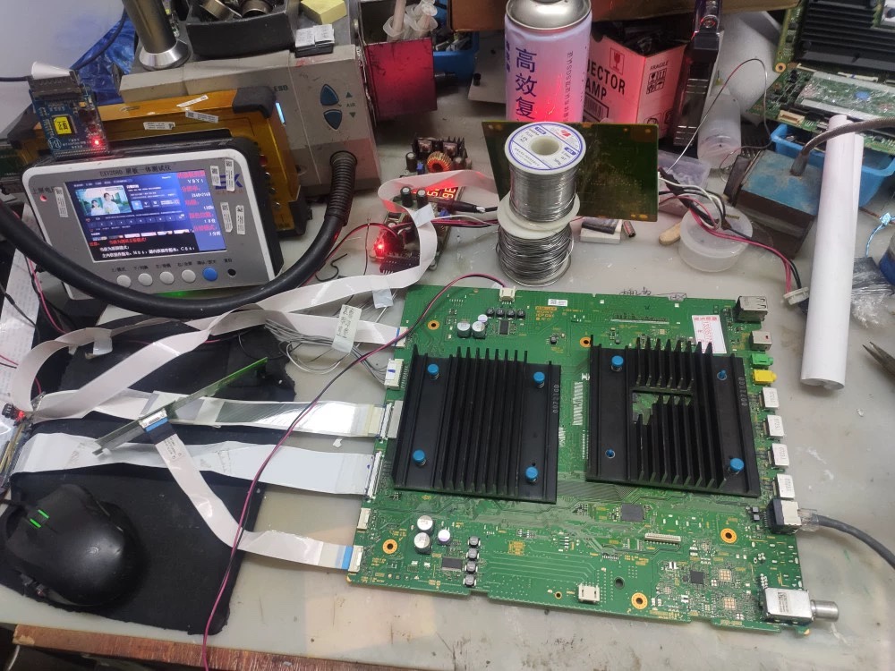 维修索尼电视主板KD-55/65/75X9500H液晶电视主板1-003-688-11/21