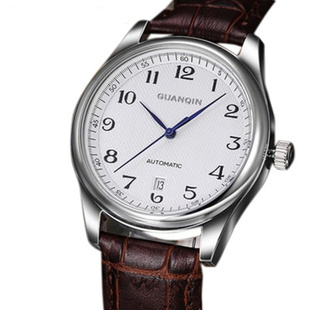 新款 冠琴男手表全自动机械表瑞士浪冠琴海名匠系列防水手表男 正品