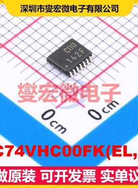 TC74VHC00FK(EL,K) VSSOP-14 4路与非门逻辑门芯片IC