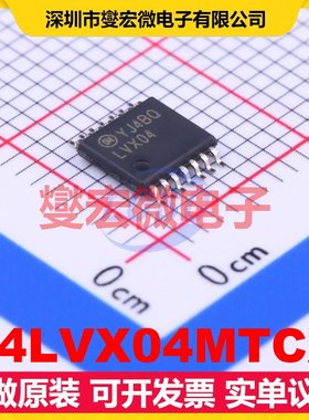 74LVX04MTCX TSSOP-14 反相器芯片IC